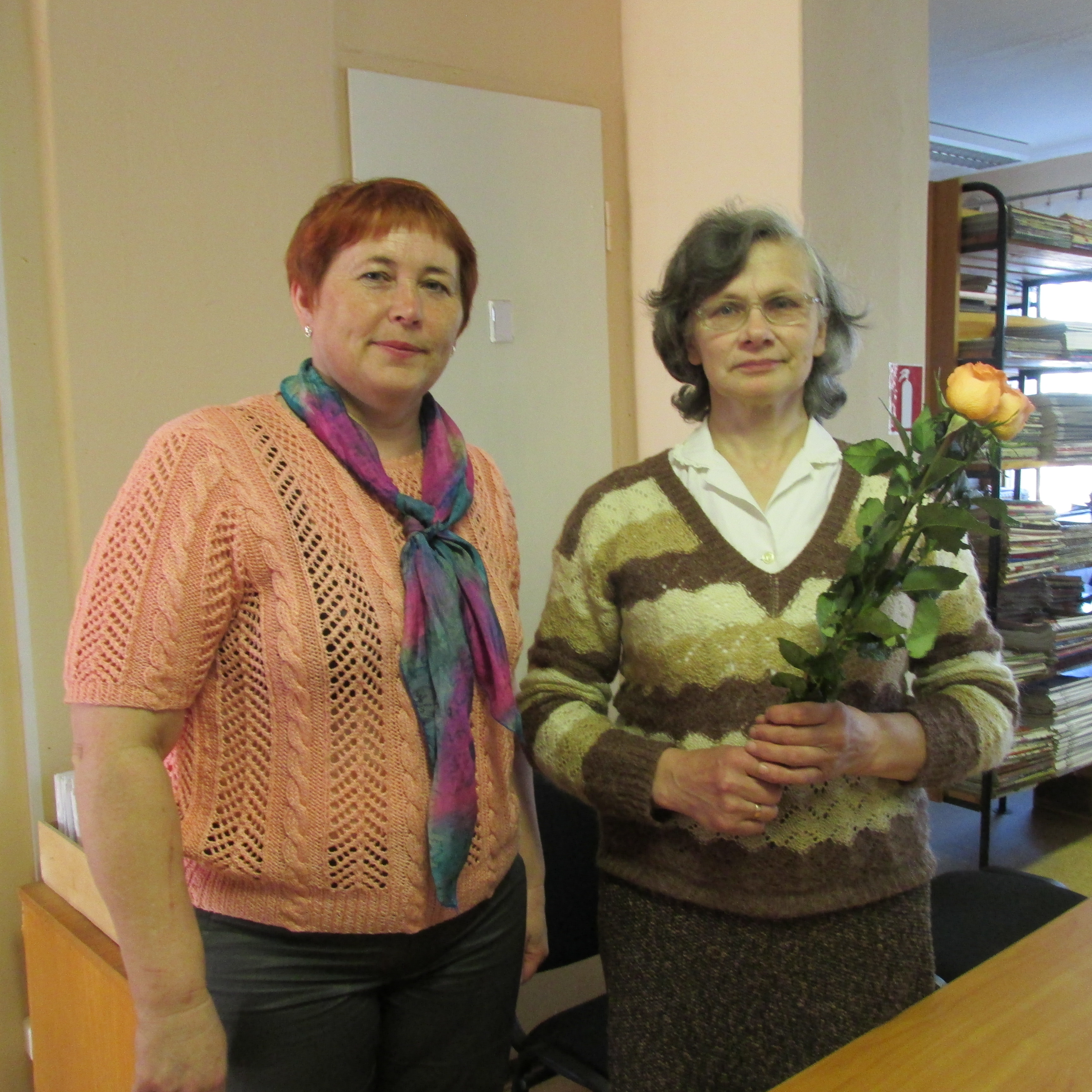 Pasākumu atklāj Bērzpils pagasta pārvaldniece B. Bogdane un pagasta  bibliotēkas vadītāja A. Griestiņa.