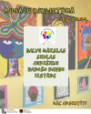 Balvu mākslas skolas audzēkņu radošo darbu izstāde bibliotekā.