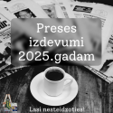 Preses izdevumi 2025.gadā. 